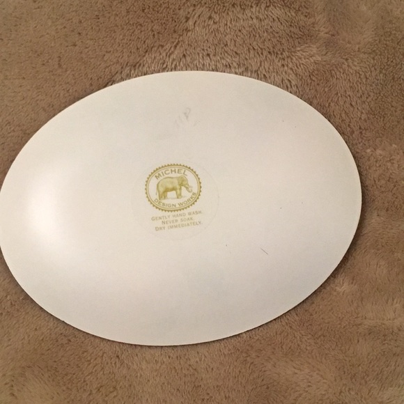 Citrus Glass Oval Trinket Soap Dish NWOT - Picture 4 of 6